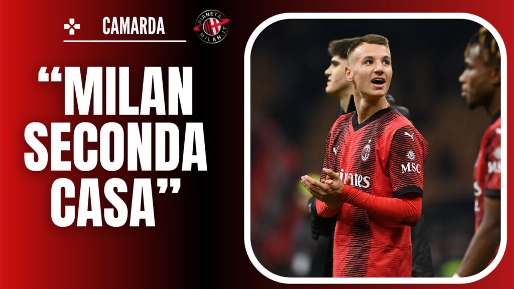 Francesco Camarda AC Milan Milan-Fiorentina 1-0 Serie A 2023-2024