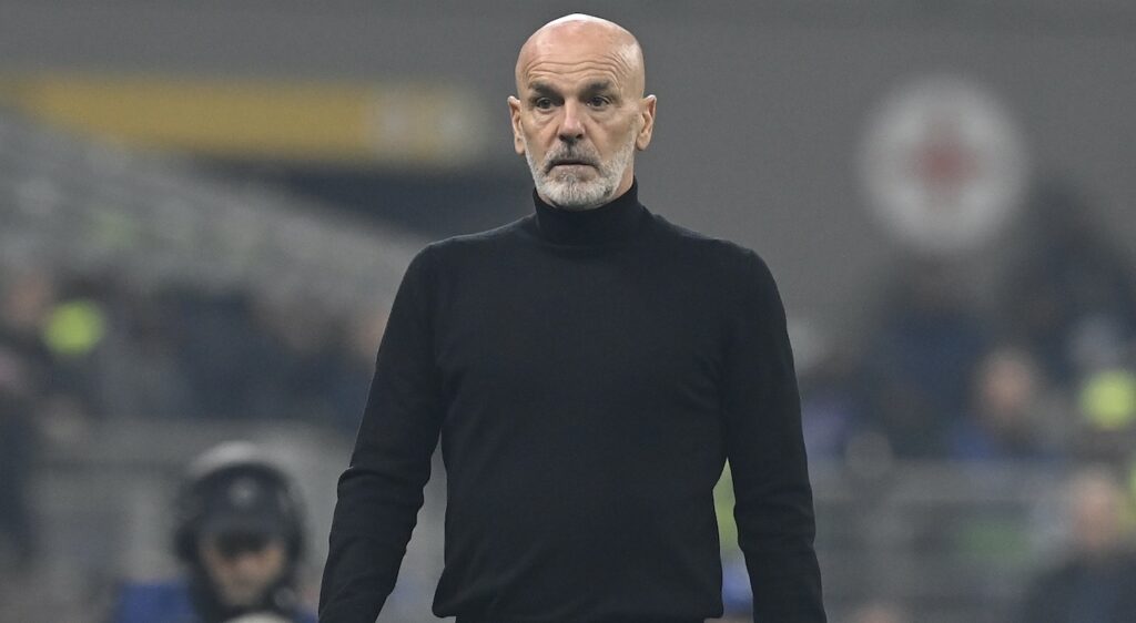 Stefano Pioli AC Milan Milan-PSG 2-1 Champions League 2023-2024