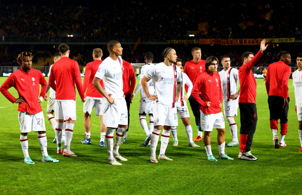 AC Milan Lecce-Milan Serie A 2023-2024