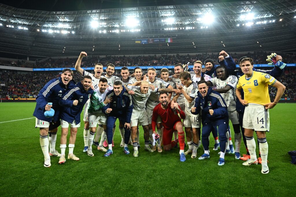 Ucraina-Italia 0-0 qualificazioni Europei 2024