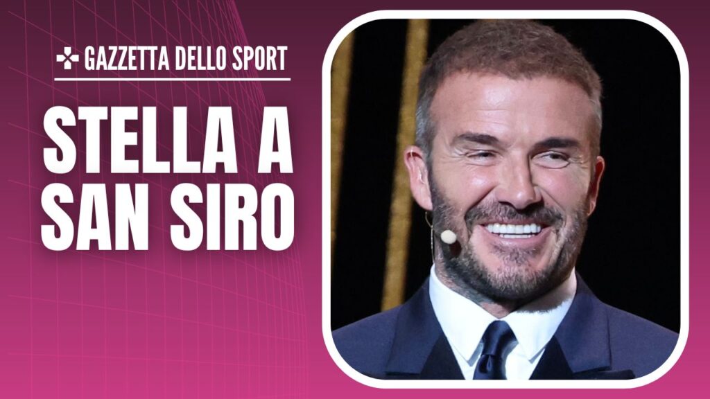 Milan-PSG Beckham 7 novembre 2023 Fonte Gazzetta dello Sport - PianetaMilan.it