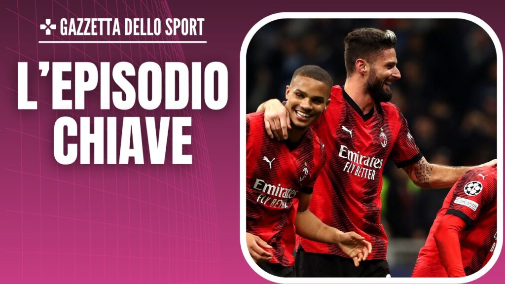 Giroud AC Milan Milan-PSG Champions League 2023-2024