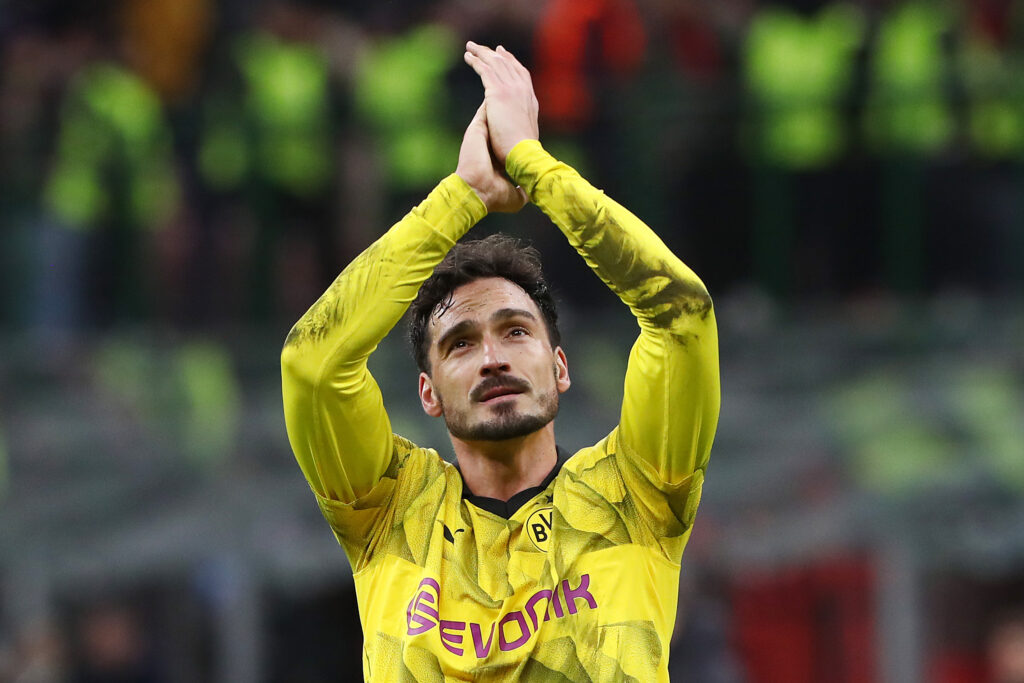 Hummels Milan-Borussia Dortmund Champions League 2023-24
