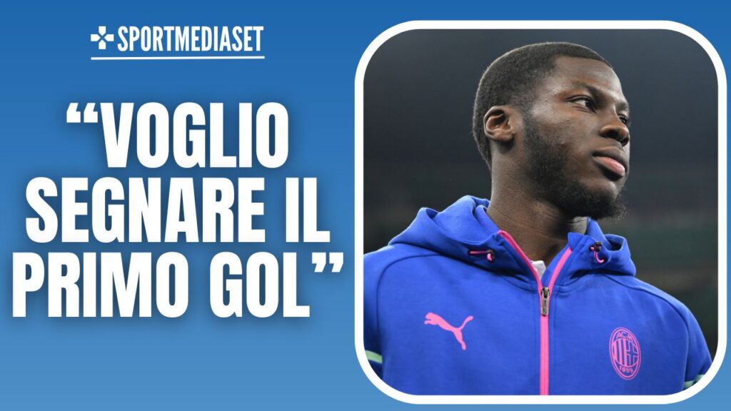 Yunus Musah AC Milan Milan-Juventus 0-1 Serie A 2023-2024