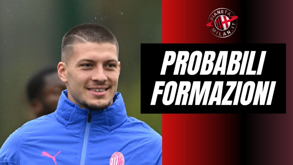 Probabile formazione Milan-Udinese Serie A 2023-2024