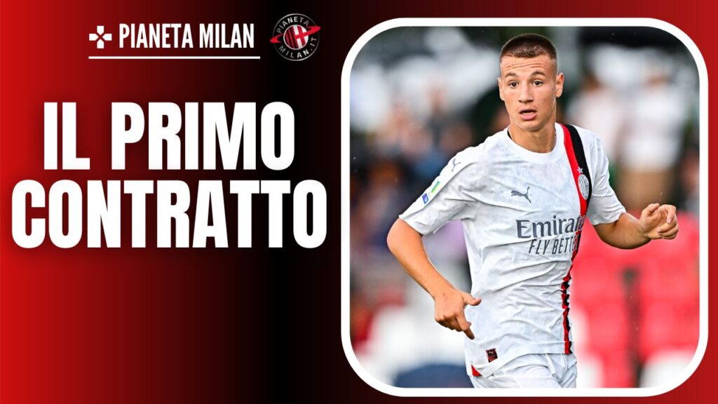 Francesco Camarda, giocatore del Milan 22/11/2023 PianetaMilan.it