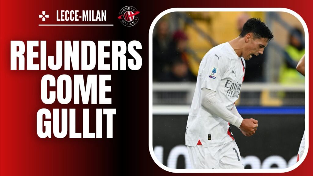 Tijjani Reijnders AC Milan Lecce-Milan 2-2 Serie A 2023-2024 Gullit