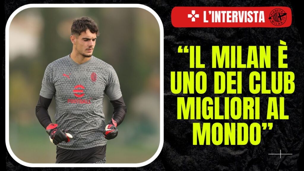 Noah Raveyre, portiere del Milan (getty images)