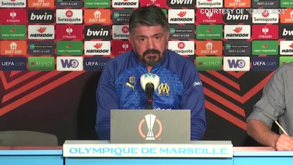 Gattuso conferenza