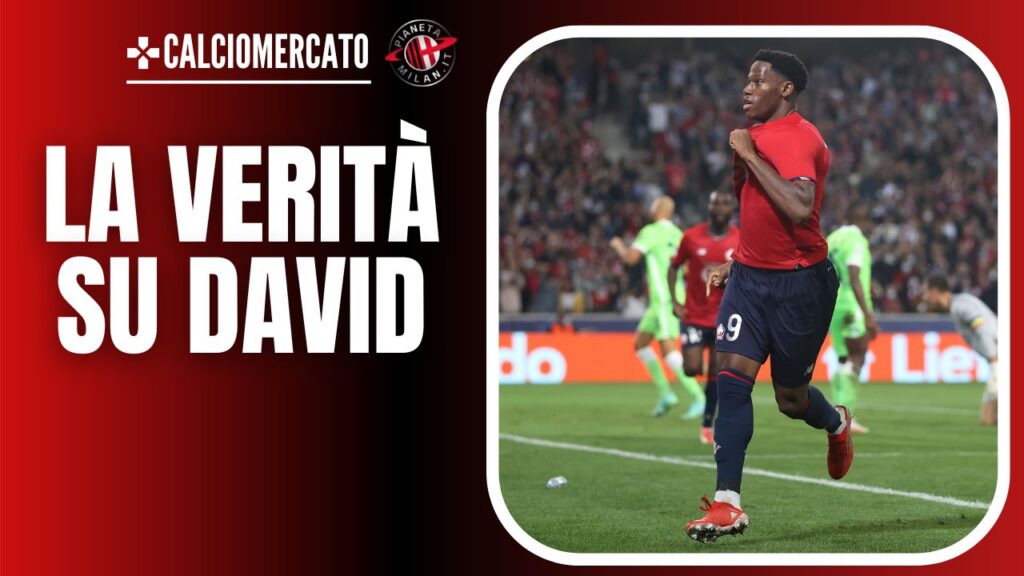 Jonathan David Lille Calciomercato AC Milan