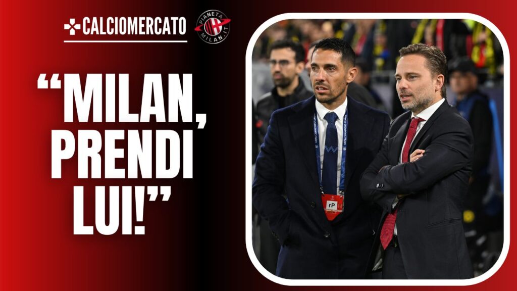 Giorgio Furlani e Geoffrey Moncada, dirigenti del Milan 24/11/2023 PianetaMilan.it
