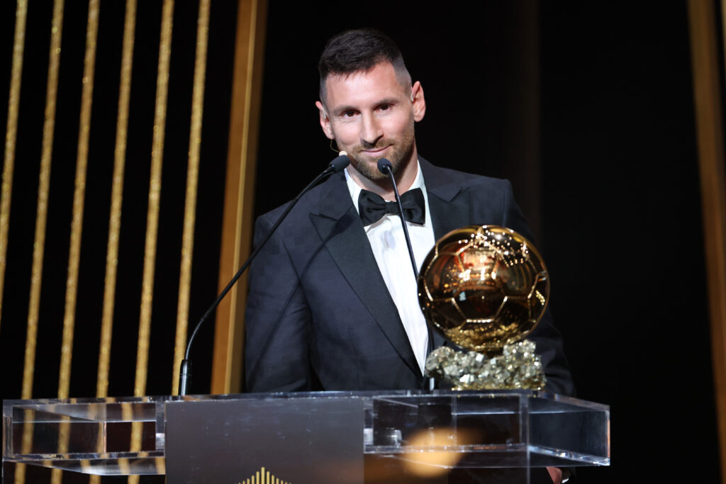 Lionel Messi, attaccante dell'Inter Miami