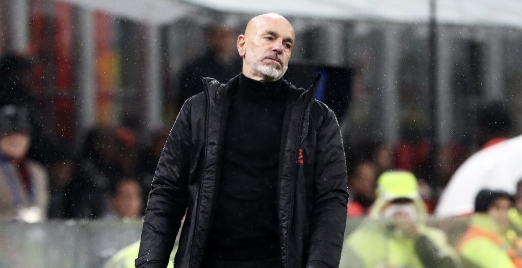 Stefano Pioli AC Milan Milan-Udinese 0-1 Serie A 2023-2024
