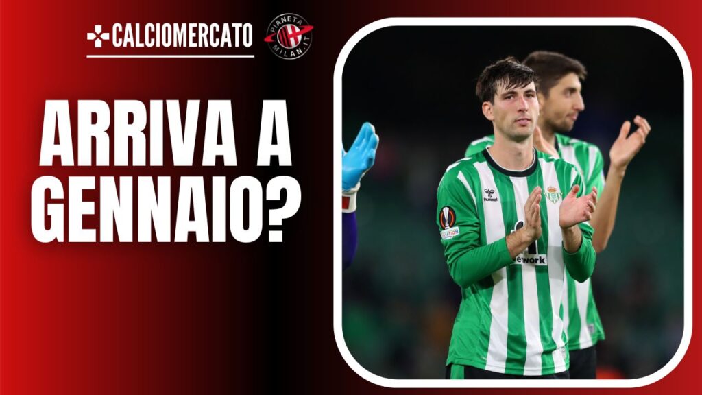 Juan Miranda, terzino del Real Betis 18/11/2023 PianetaMilan.it