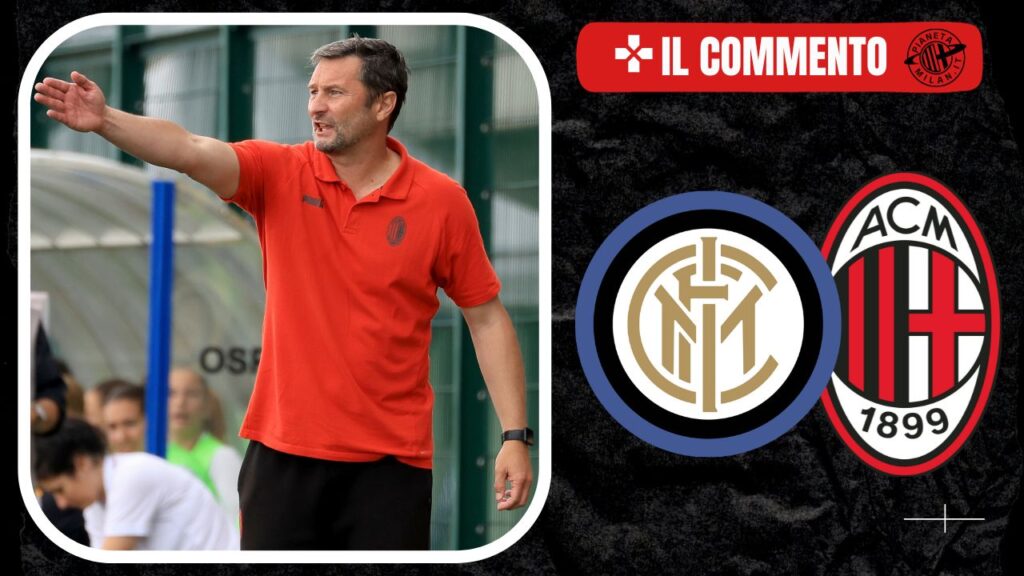 Davide Corti, allenatore del Milan Femminile 25/11/2023 PianetaMilan.it