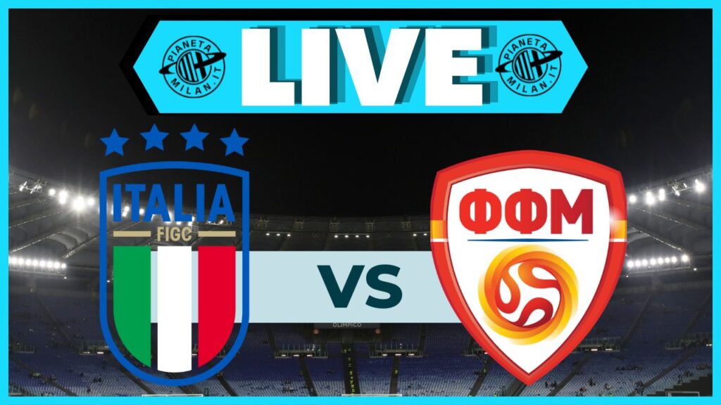 Italia-Macedonia del Nord, Euro 2024 live