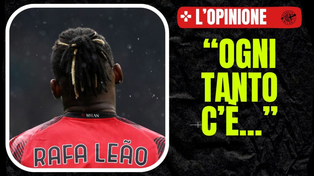 Rafael Leao AC Milan Milan-Udinese 0-1 Serie A 2023-2024