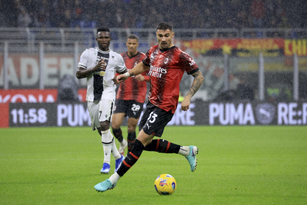 Rade Krunic AC Milan Milan-Udinese 0-1 Serie A 2023-2024