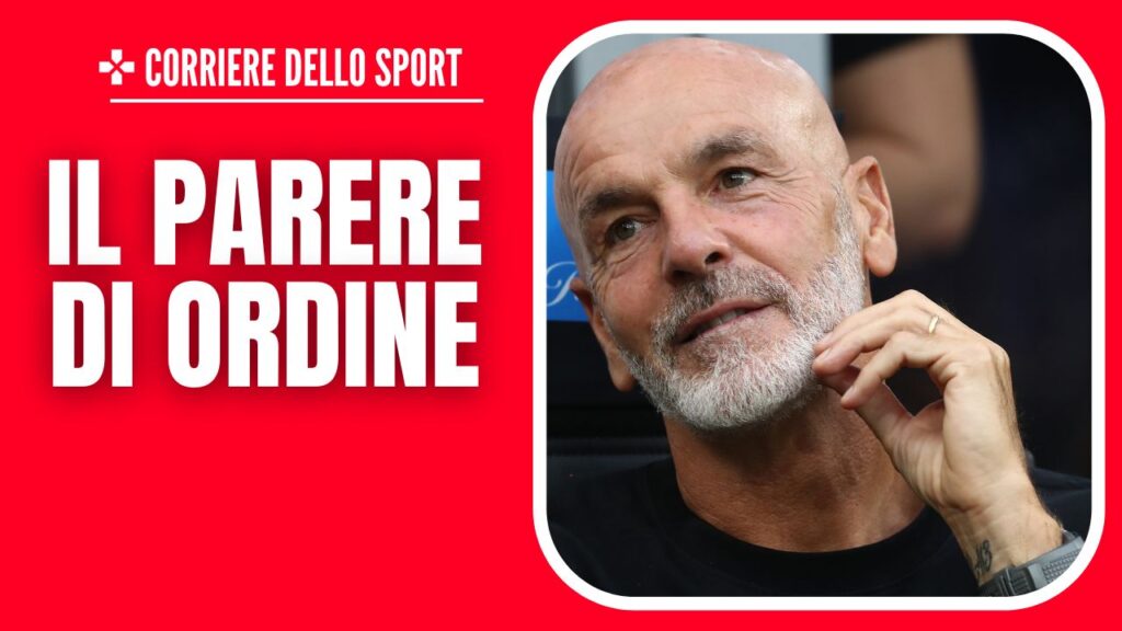 Stefano Pioli AC Milan Milan-Udinese 0-1 Serie A 2023-2024