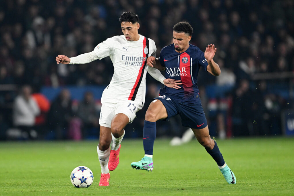 Warren Zaire-Emery PSG-Milan 3-0 Champions League 2023-2024
