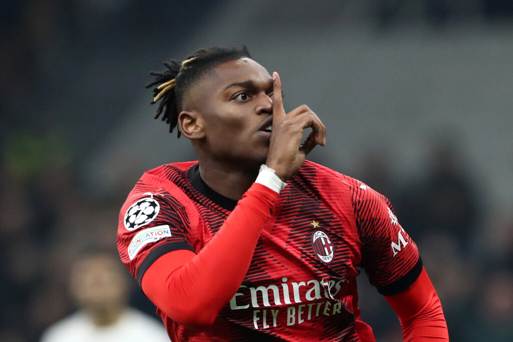 Leao AC Milan Milan-PSG Champions League 2023-2024
