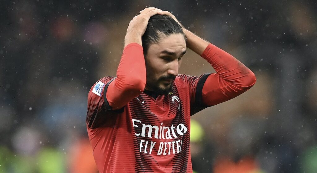 Yacine Adli AC Milan Milan-Udinese 0-1 Serie A 2023-2024
