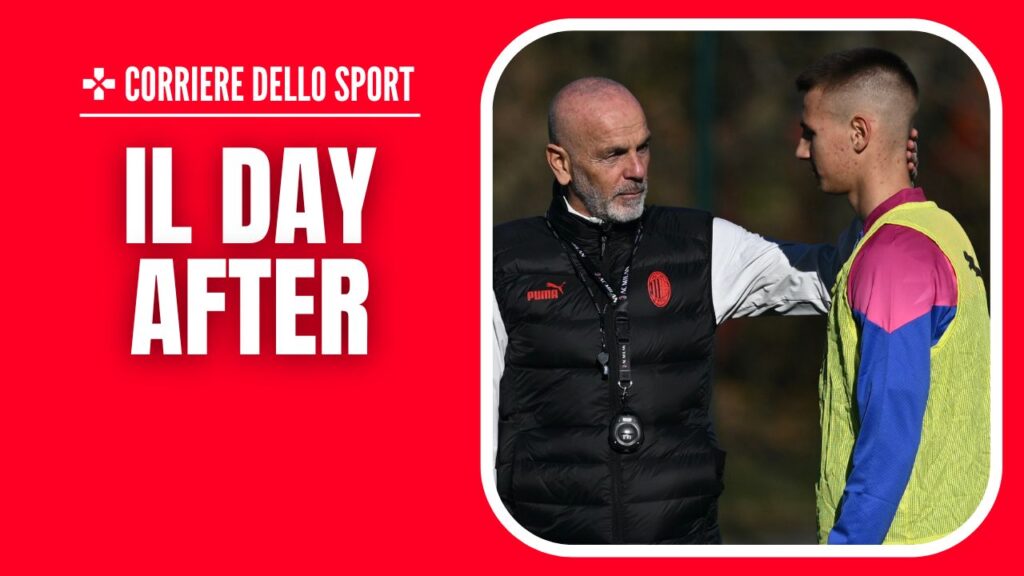 Pioli Camarda AC Milan allenamento Milanello