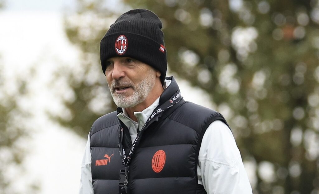 Stefano Pioli AC Milan allenamento Milanello