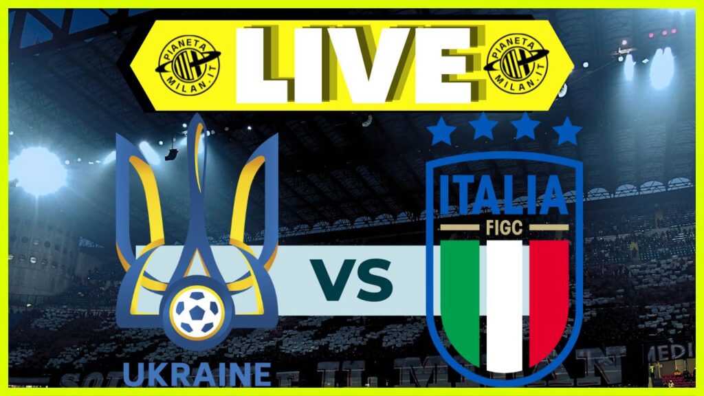 Ucraina-Italia, Euro 2024 live