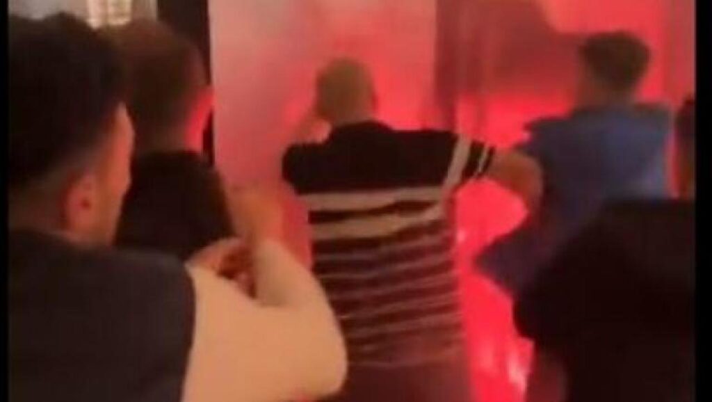 PSG Newcastle tifosi
