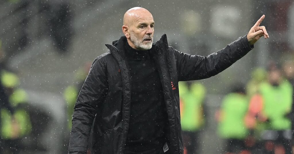 Stefano Pioli AC Milan Milan-Udinese 0-1 Serie A 2023-2024