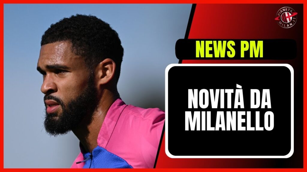 Loftus-Cheek AC Milan allenamento Milanello Kjaer