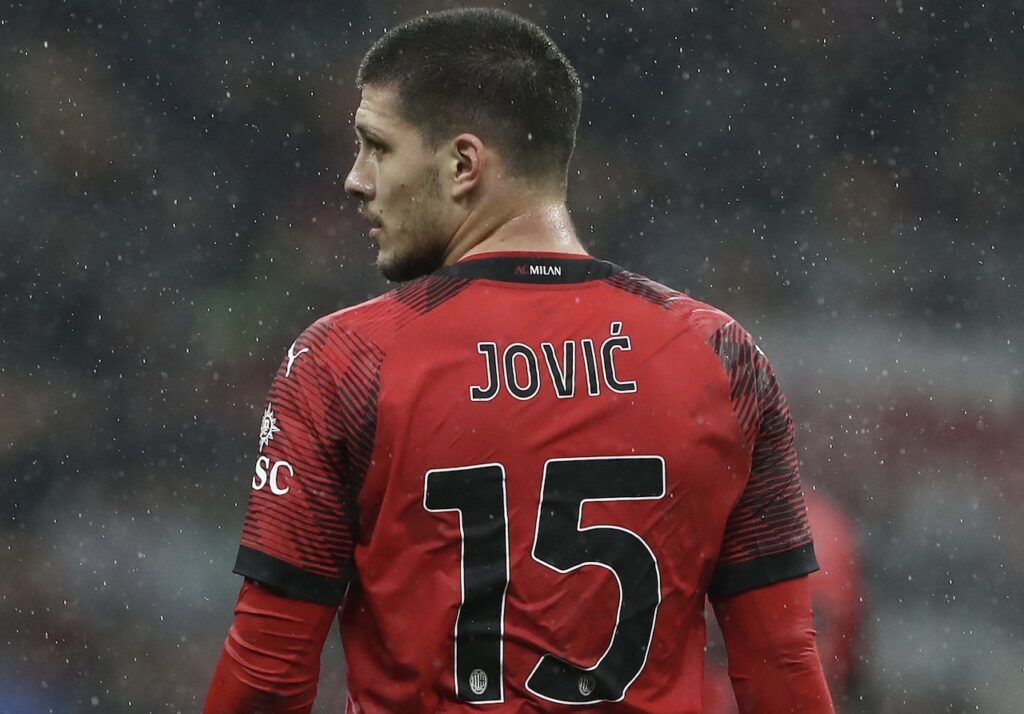 Luka Jovic AC Milan Milan-Udinese 0-1 Serie A 2023-2024