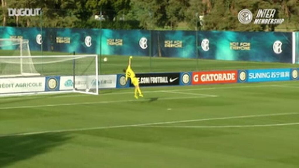 gol Dimarco centrocampo amichevole
