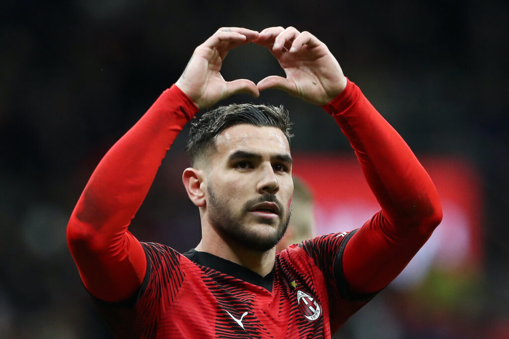 Theo Hernández AC Milan Milan-Fiorentina 1-0 Serie A 2023-2024