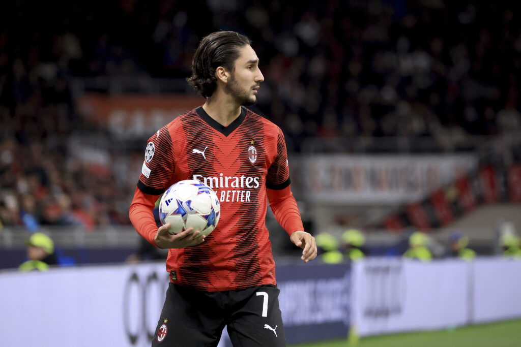 Yacine Adli Milan-Borussia Dortmund Champions League 2023-24