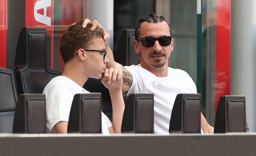 Zlatan e Vincent Ibrahimovic