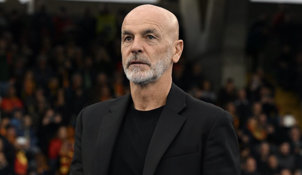 Stefano Pioli AC Milan Lecce-Milan 2-2 Serie A 2023-2024