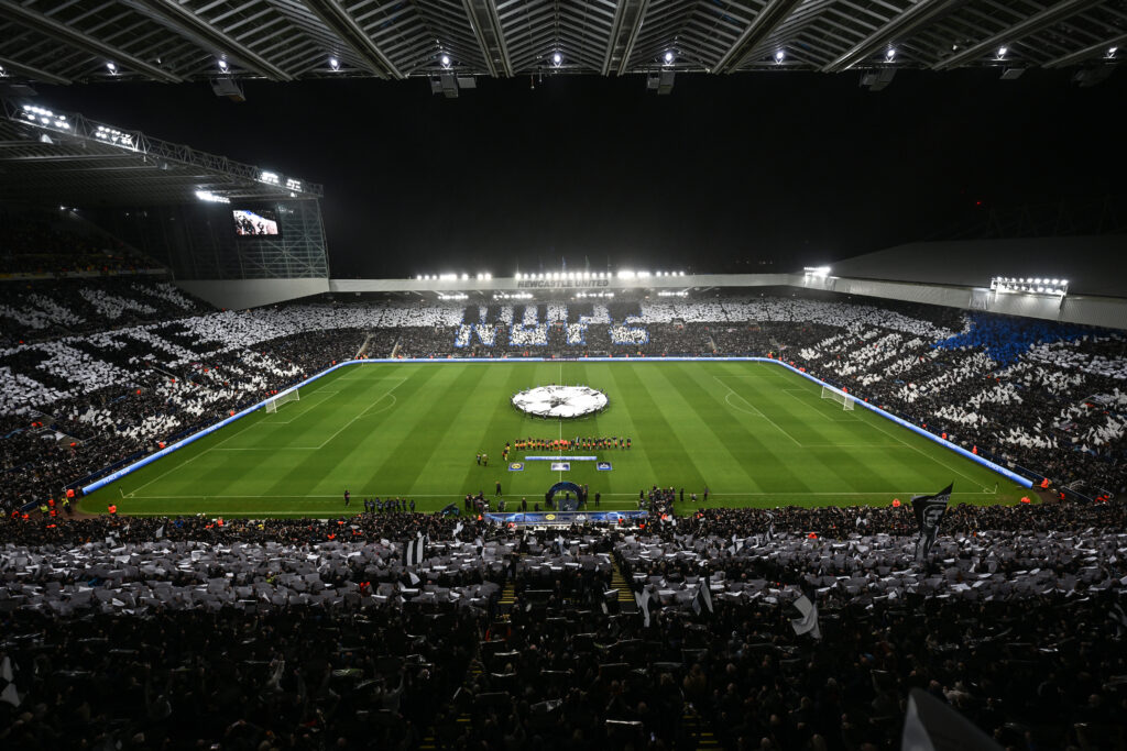 Vista generale di St James' Park (getty images)