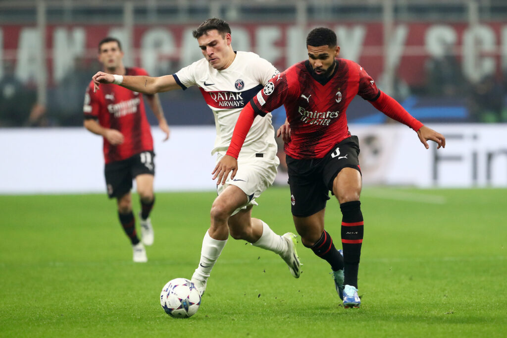 Ruben Loftus-Cheek AC Milan Milan-PSG 2-1 Champions League 2023-2024