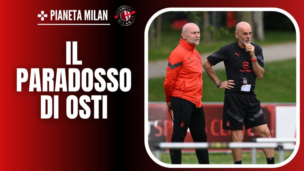Matteo Osti e Stefano Pioli 19/11/2023 PianetaMilan.it
