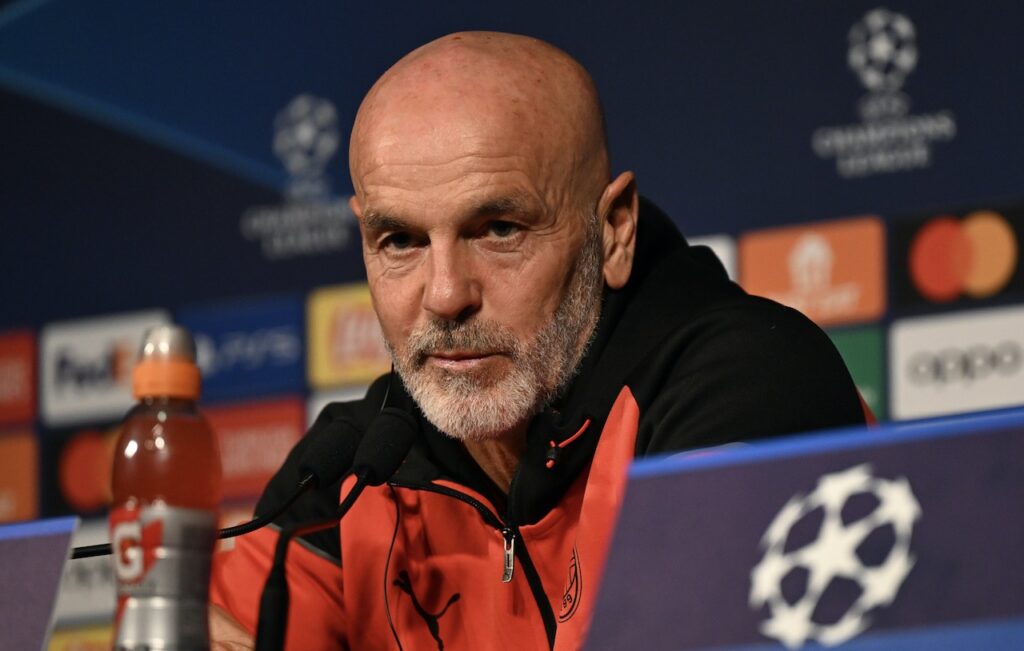 Stefano Pioli AC Milan conferenza stampa Champions League