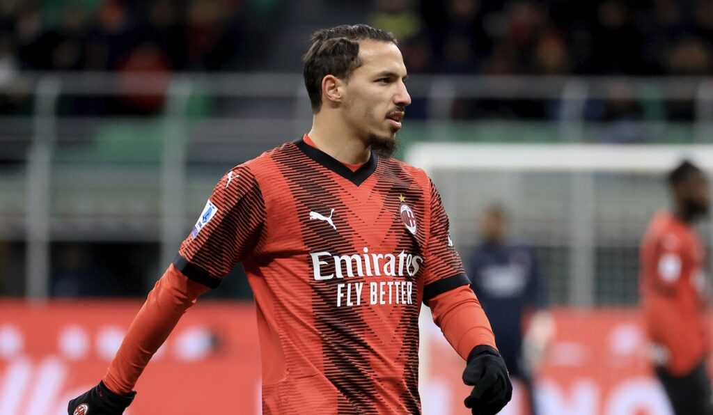 Ismaël Bennacer AC Milan Milan-Frosinone 3-1 Serie A 2023-2024