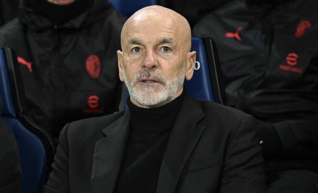 Stefano Pioli AC Milan Atalanta-Milan 3-2 Serie A 2023-2024