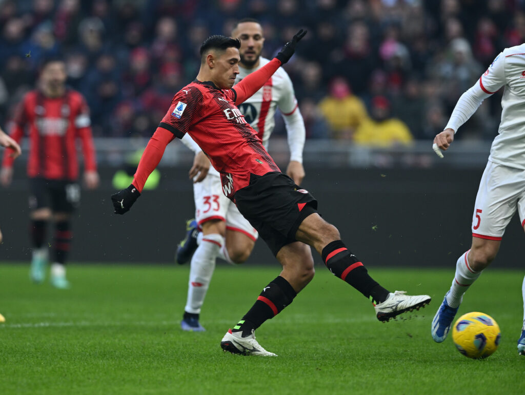 Gol Tijjani Reijnders AC Milan Milan-Monza 3-0 Serie A 2023-2024