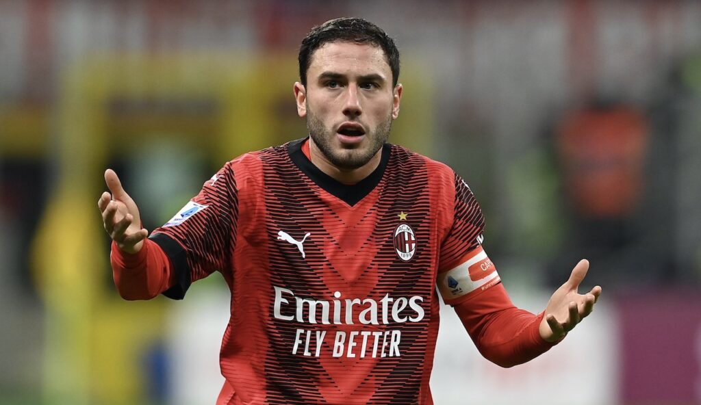 Davide Calabria AC Milan Milan-Fiorentina 1-0 Serie A 2023-2024