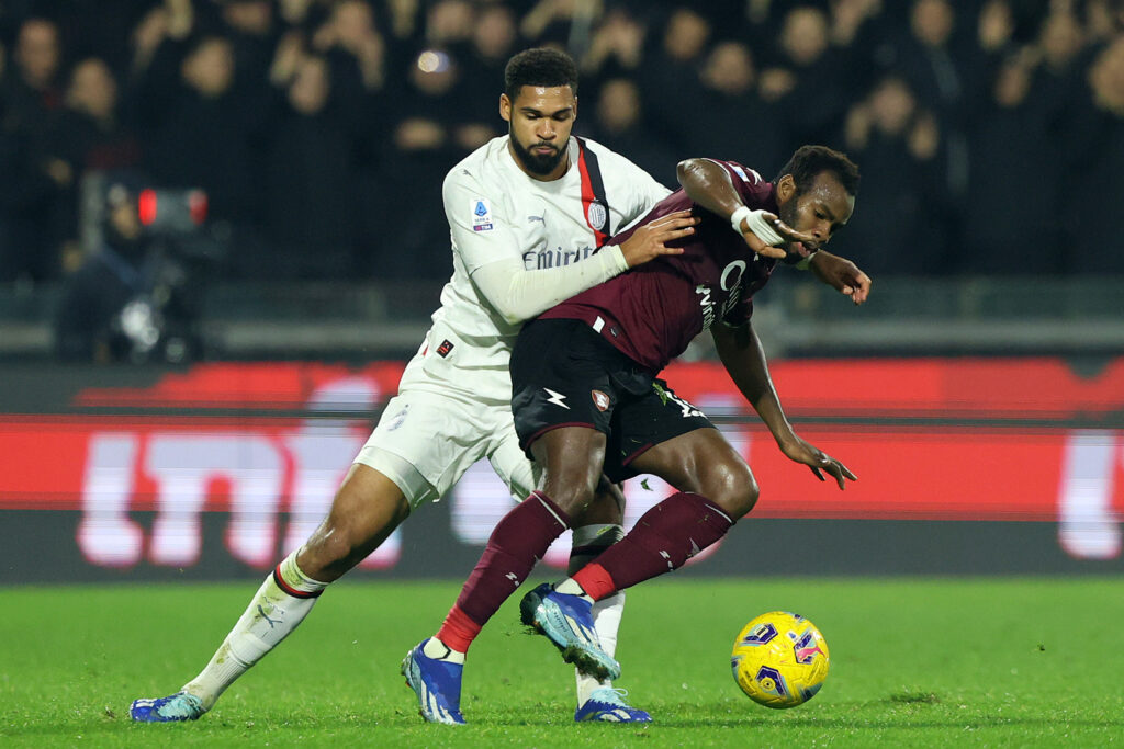 Ruben Loftus-Cheek AC Milan Salernitana-Milan 2-2 Serie A 2023-2024