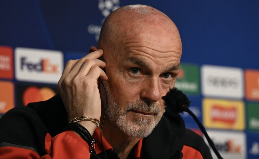 Stefano Pioli AC Milan conferenza stampa Champions League