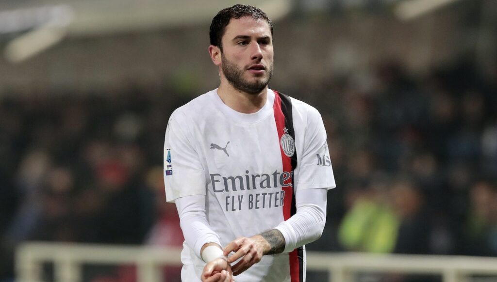 Davide Calabria AC Milan Atalanta-Milan 3-2 Serie A 2023-2024