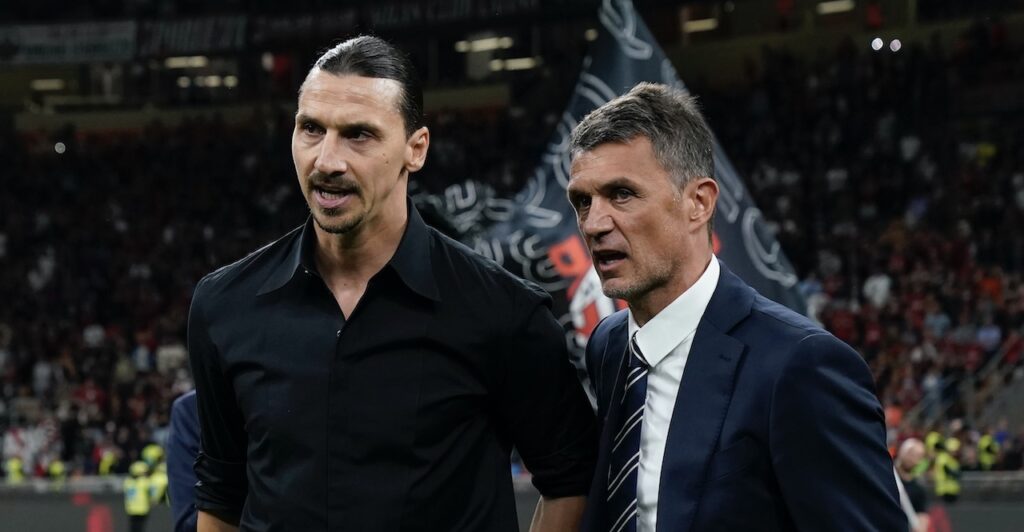 Ibrahimovic Maldini AC Milan